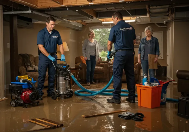 Basement Water Extraction and Removal Techniques process in North Sarasota, FL