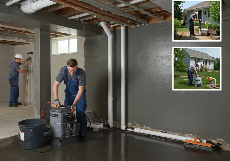 Basement Waterproofing and Flood Prevention process in North Sarasota, FL